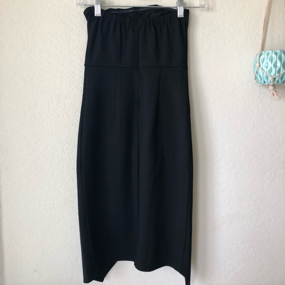 Lulus Jazzie Black Strapless Bodycon Dress - Picture 5 of 12